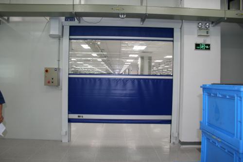 東莞大朗光電感應(yīng)快速卷簾門廠家定做【可以增強(qiáng)車間的密封防塵效果】