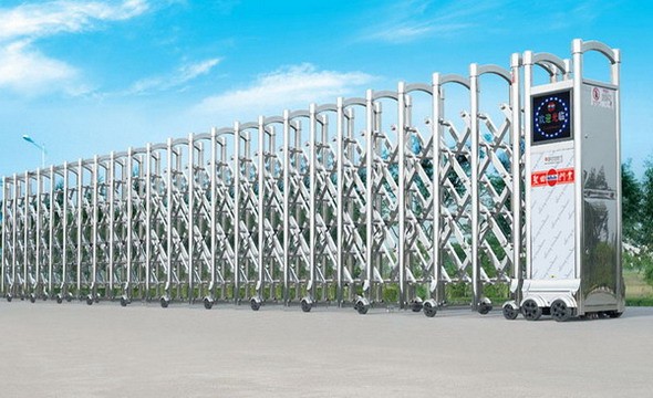 新年開工大吉，光明客戶回購自動伸縮門